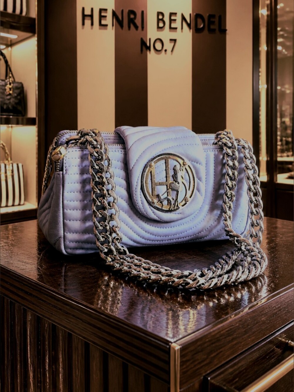 Henri Bendel No. 7 Vintage Quilted Bag